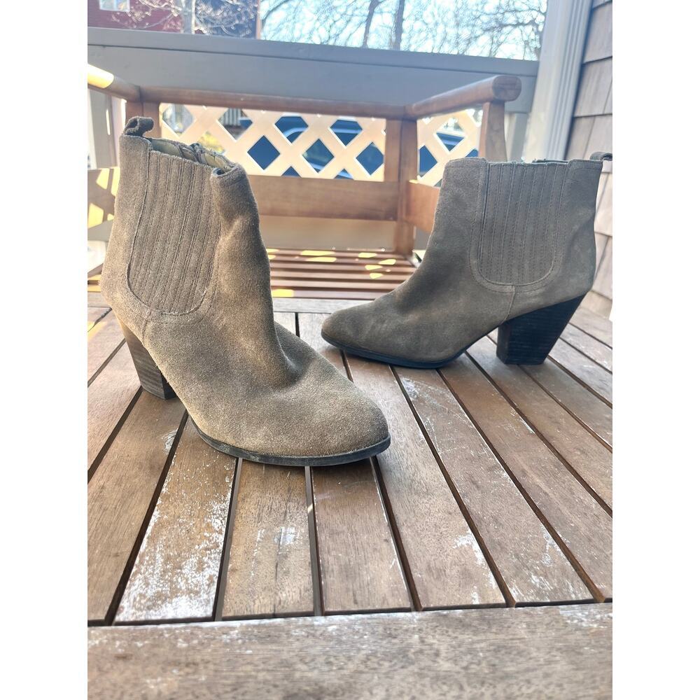 SUEDE BOOTIES, Nine West Women's Size 10, Brown